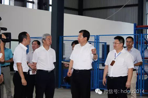 助力株洲新材料產(chǎn)業(yè)發(fā)展，省、市領導蒞臨宏大指導